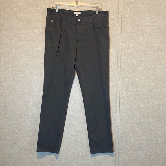 Peter Millar eb66 Performance Gray Five-Pocket Pant